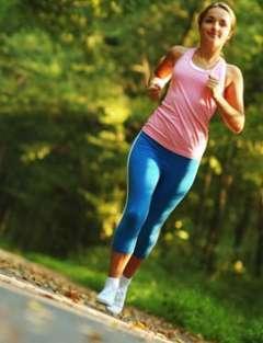 Female Jogging